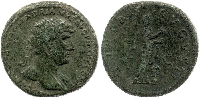 реверс RIC II, Part 3 (second edition) Hadrian 475