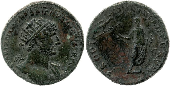 реверс RIC II, Part 3 (second edition) Hadrian 261