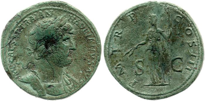 реверс RIC II, Part 3 (second edition) Hadrian 660