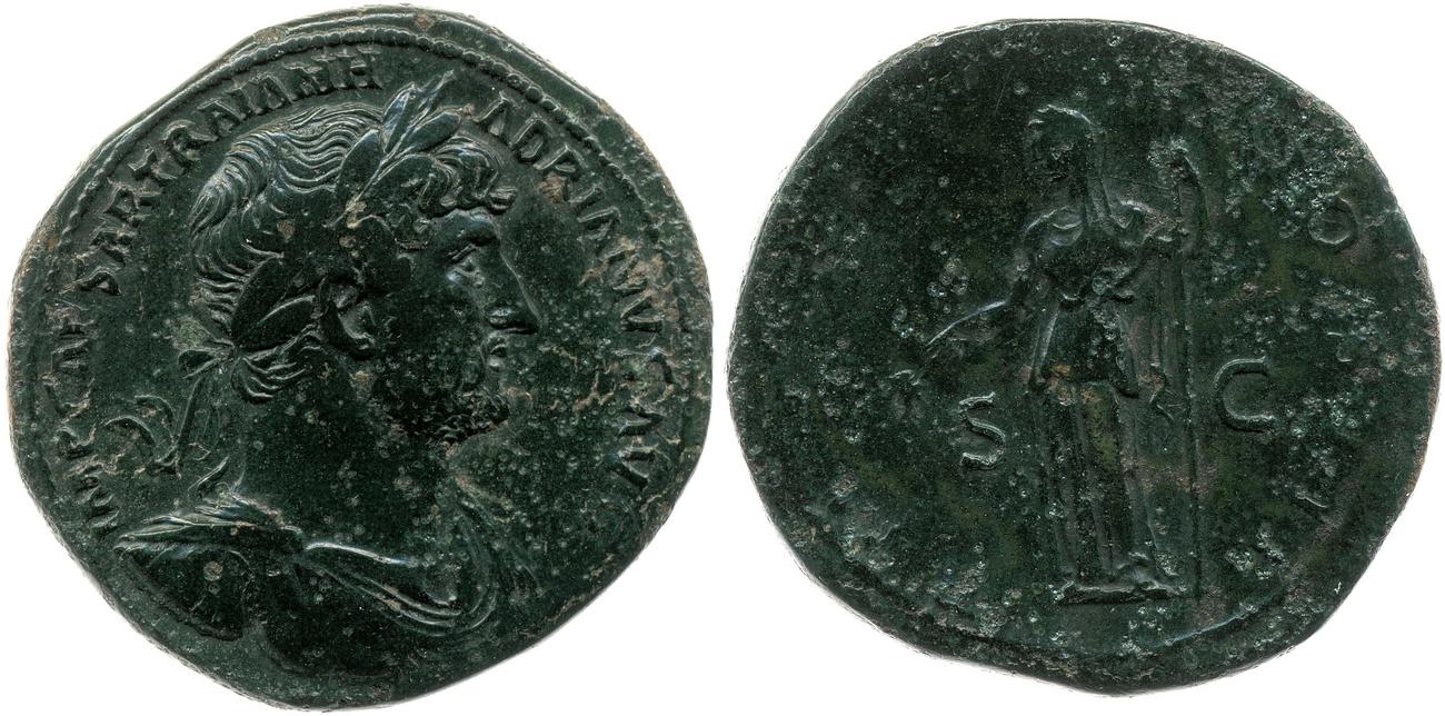 аверс RIC II, Part 3 (second edition) Hadrian 662