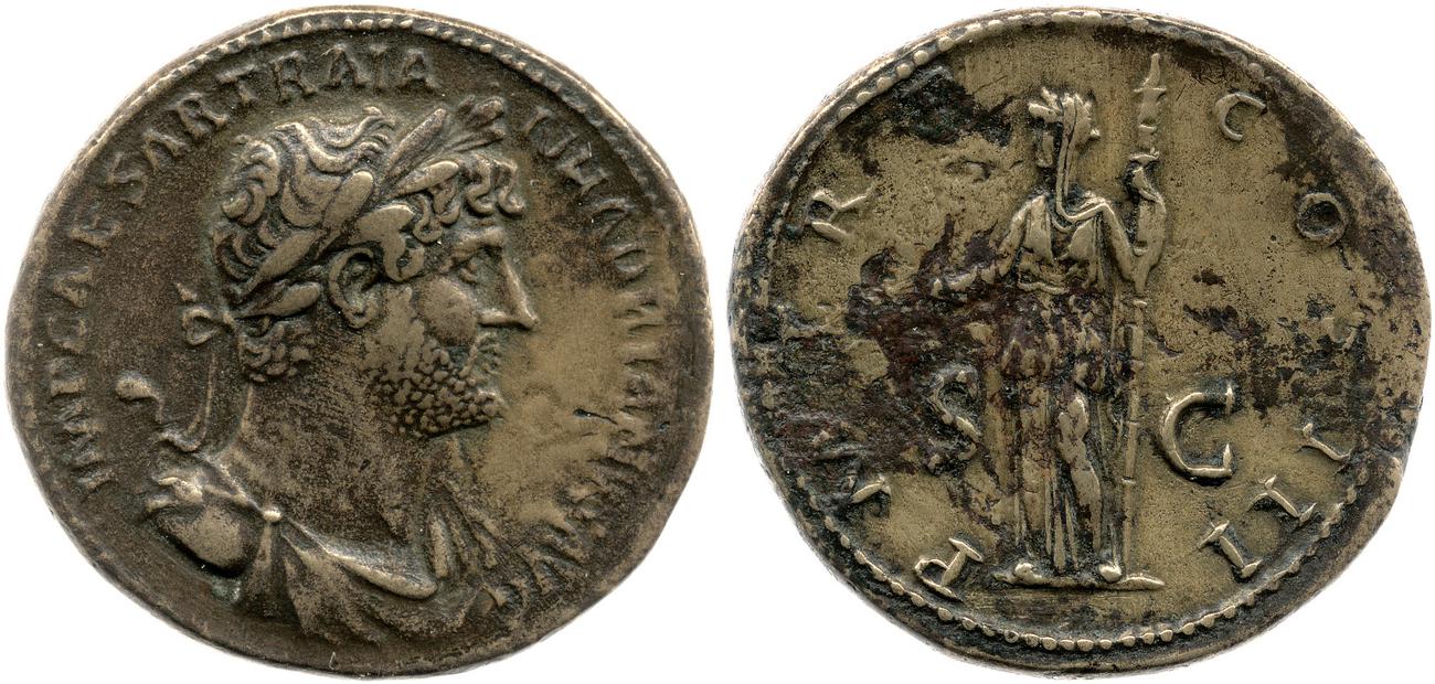 аверс RIC II, Part 3 (second edition) Hadrian 661