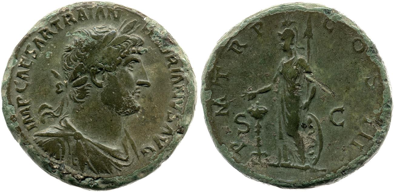 аверс RIC II, Part 3 (second edition) Hadrian 668