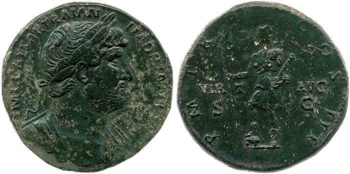 реверс RIC II, Part 3 (second edition) Hadrian 656