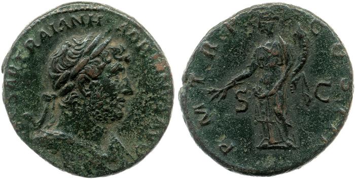 реверс RIC II, Part 3 (second edition) Hadrian 675