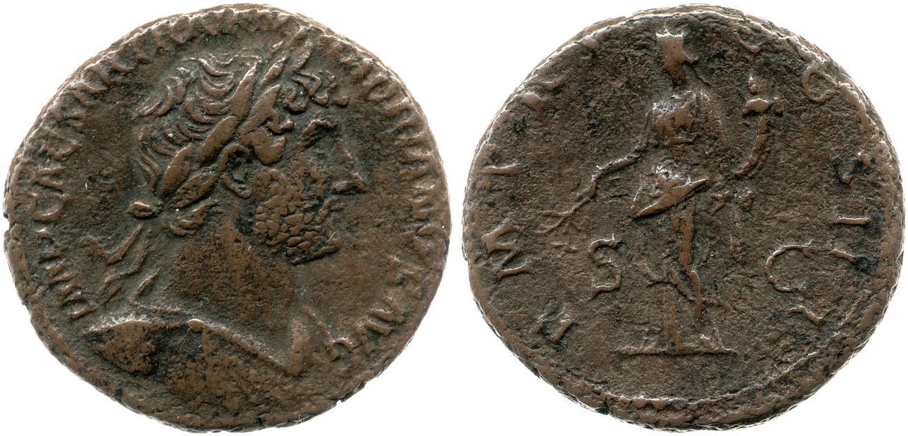 RIC II, Part 3 (second edition) Hadrian 675, аверс, bm