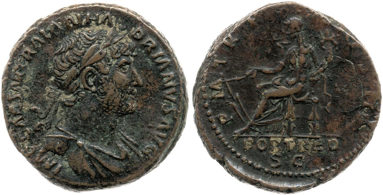 аверс RIC II, Part 3 (second edition) Hadrian 648