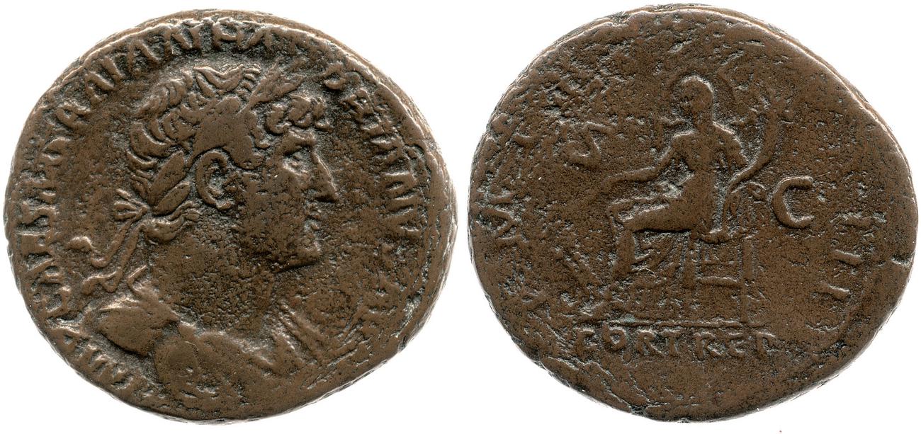 RIC II, Part 3 (second edition) Hadrian 648, аверс, bm