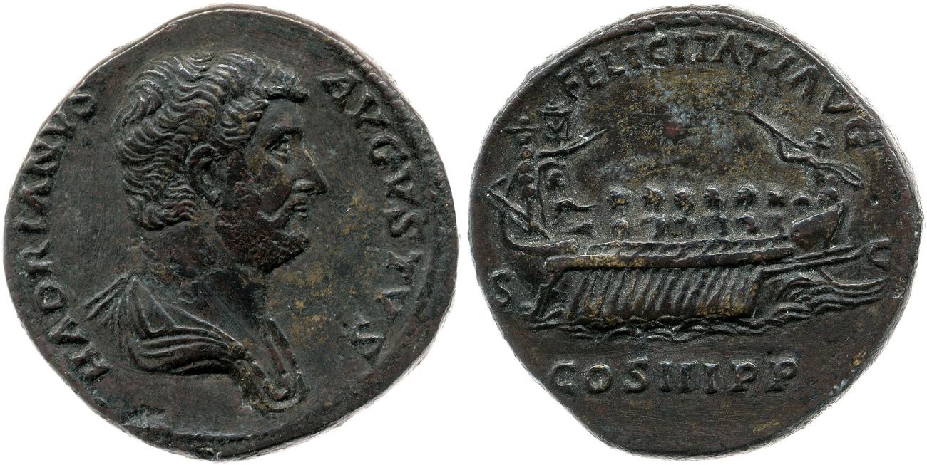 аверс RIC II, Part 3 (second edition) Hadrian 1315
