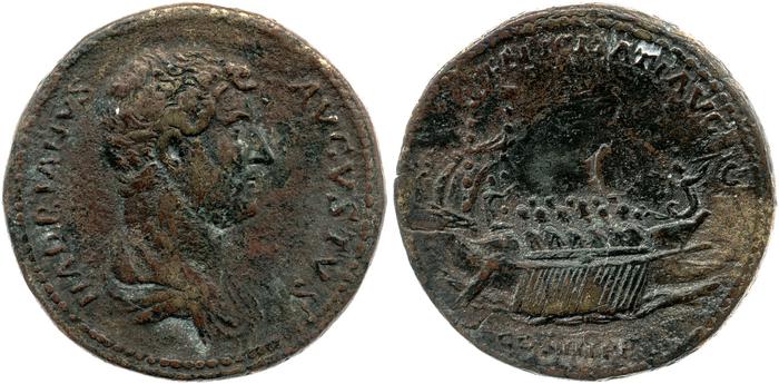 RIC II, Part 3 (second edition) Hadrian 1315, реверс, bm