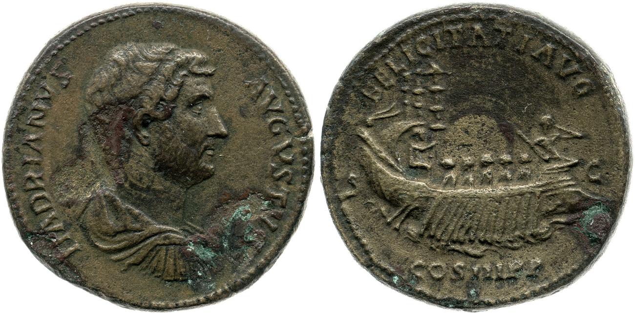 аверс RIC II, Part 3 (second edition) Hadrian 1319