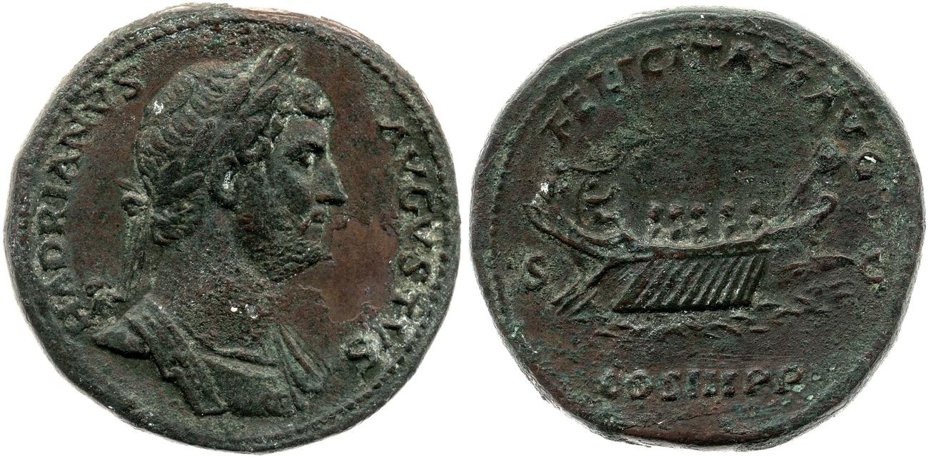 аверс RIC II, Part 3 (second edition) Hadrian 1313