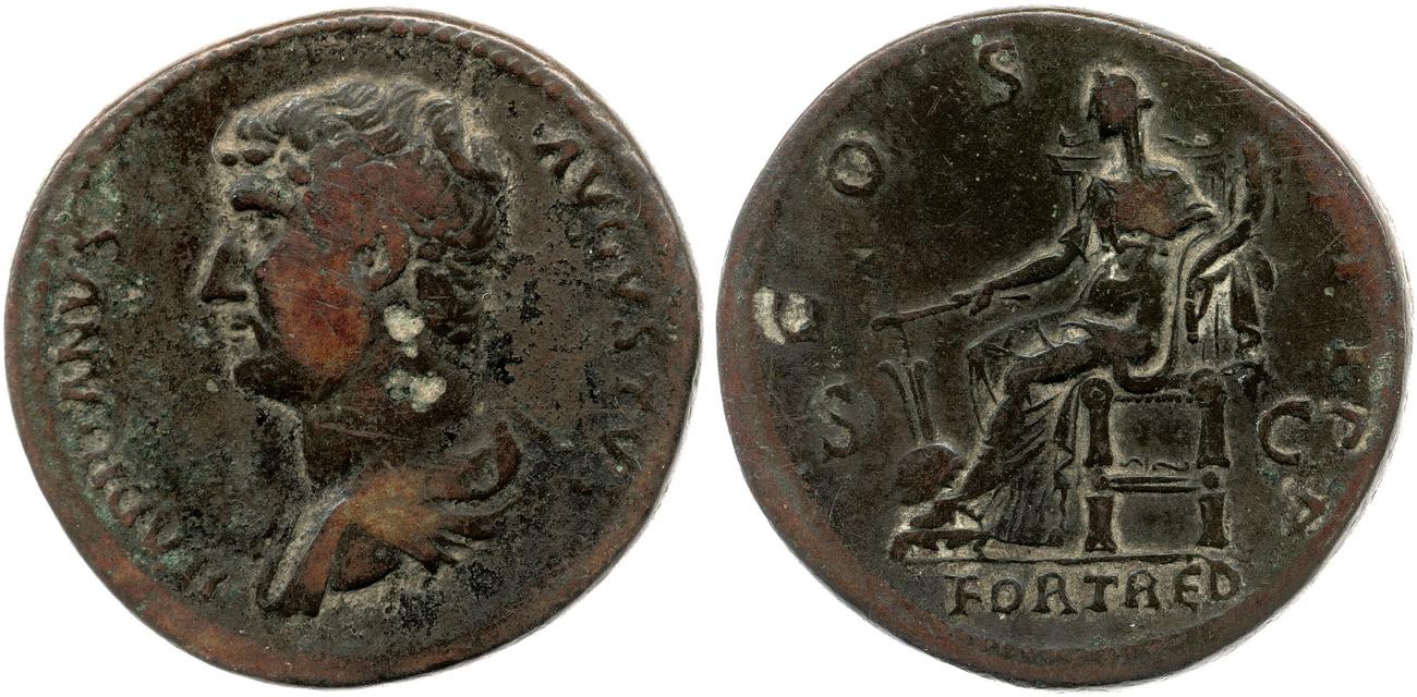 аверс RIC II, Part 3 (second edition) Hadrian 1347