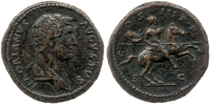 реверс RIC II, Part 3 (second edition) Hadrian 1361
