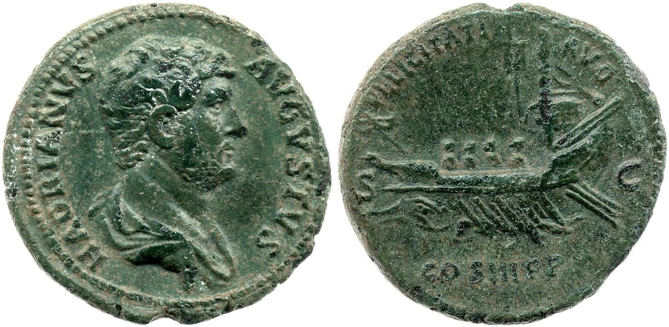 аверс RIC II, Part 3 (second edition) Hadrian 1302
