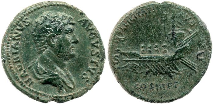реверс RIC II, Part 3 (second edition) Hadrian 1302