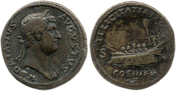 RIC II, Part 3 (second edition) Hadrian 1299, реверс, bm