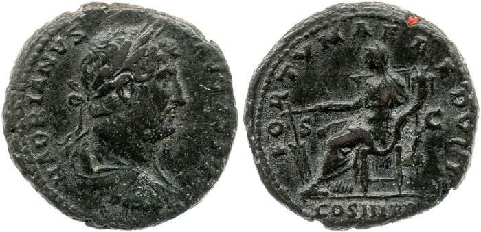 реверс RIC II, Part 3 (second edition) Hadrian 1354