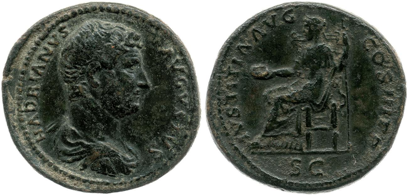 аверс RIC II, Part 3 (second edition) Hadrian 1240