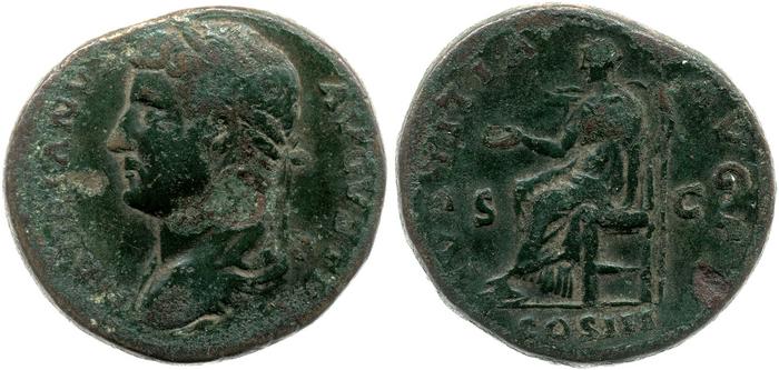 реверс RIC II, Part 3 (second edition) Hadrian 1165