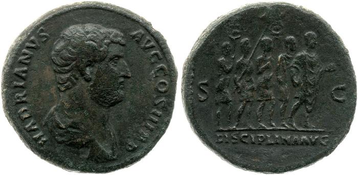 реверс RIC II, Part 3 (second edition) Hadrian 1906