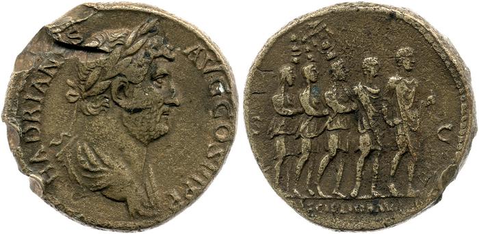 реверс RIC II, Part 3 (second edition) Hadrian 1905