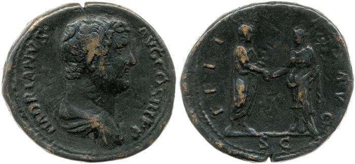 реверс RIC II, Part 3 (second edition) Hadrian 2087