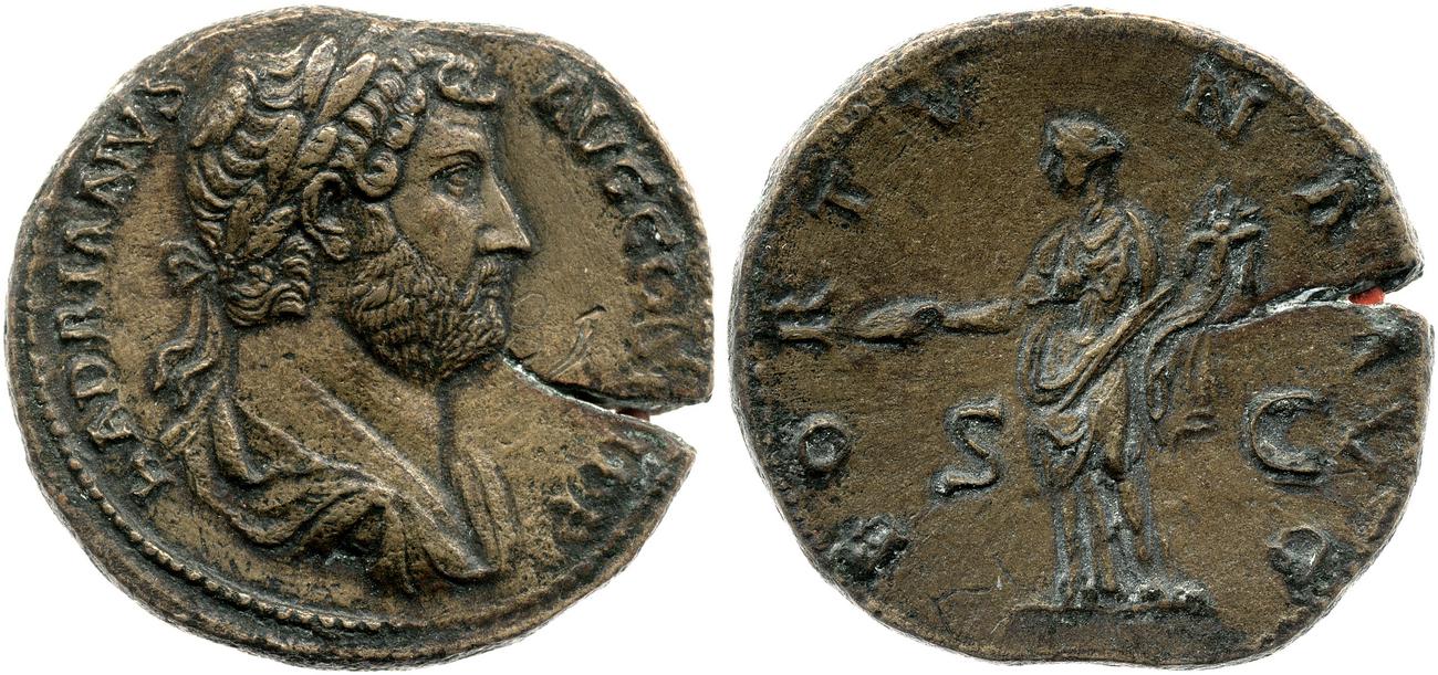 аверс RIC II, Part 3 (second edition) Hadrian 2118