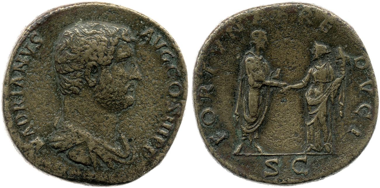 аверс RIC II, Part 3 (second edition) Hadrian 2098