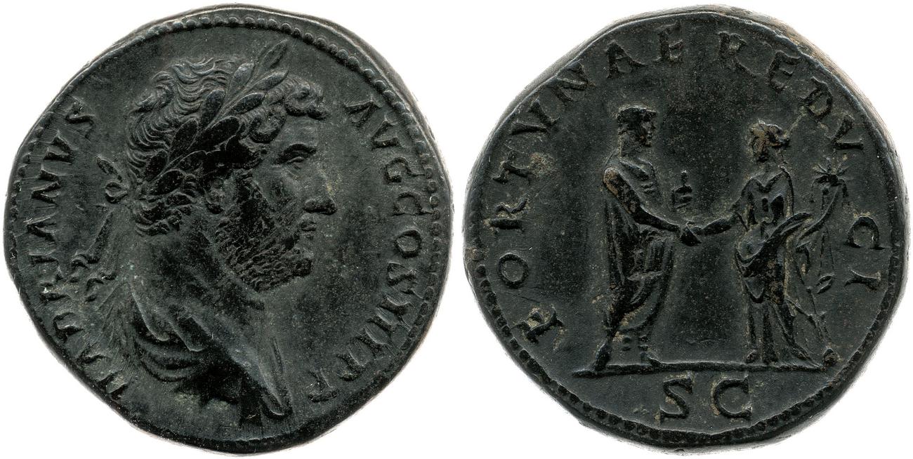 аверс RIC II, Part 3 (second edition) Hadrian 2097