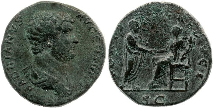 реверс RIC II, Part 3 (second edition) Hadrian 2105