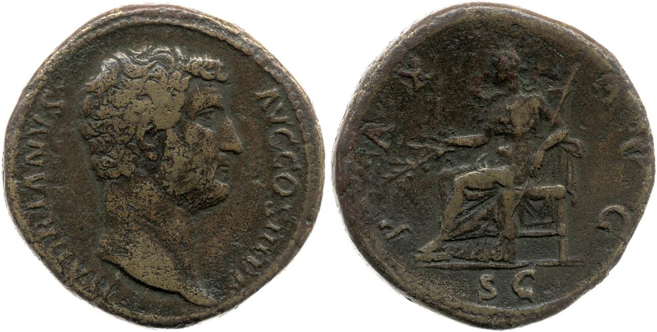 аверс RIC II, Part 3 (second edition) Hadrian 2263