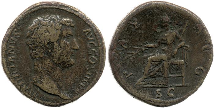 реверс RIC II, Part 3 (second edition) Hadrian 2263