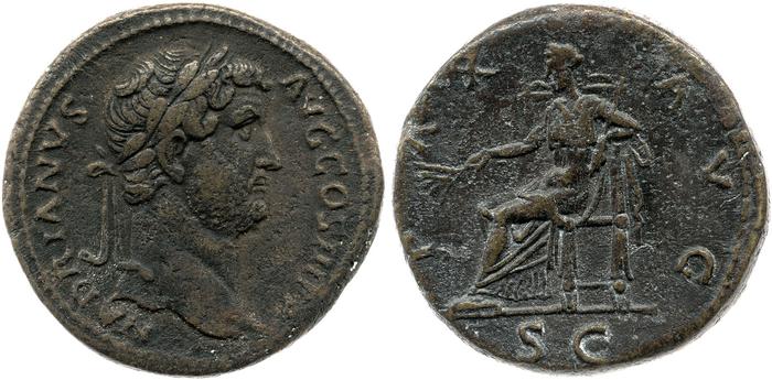реверс RIC II, Part 3 (second edition) Hadrian 2262