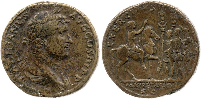реверс RIC II, Part 3 (second edition) Hadrian 1942