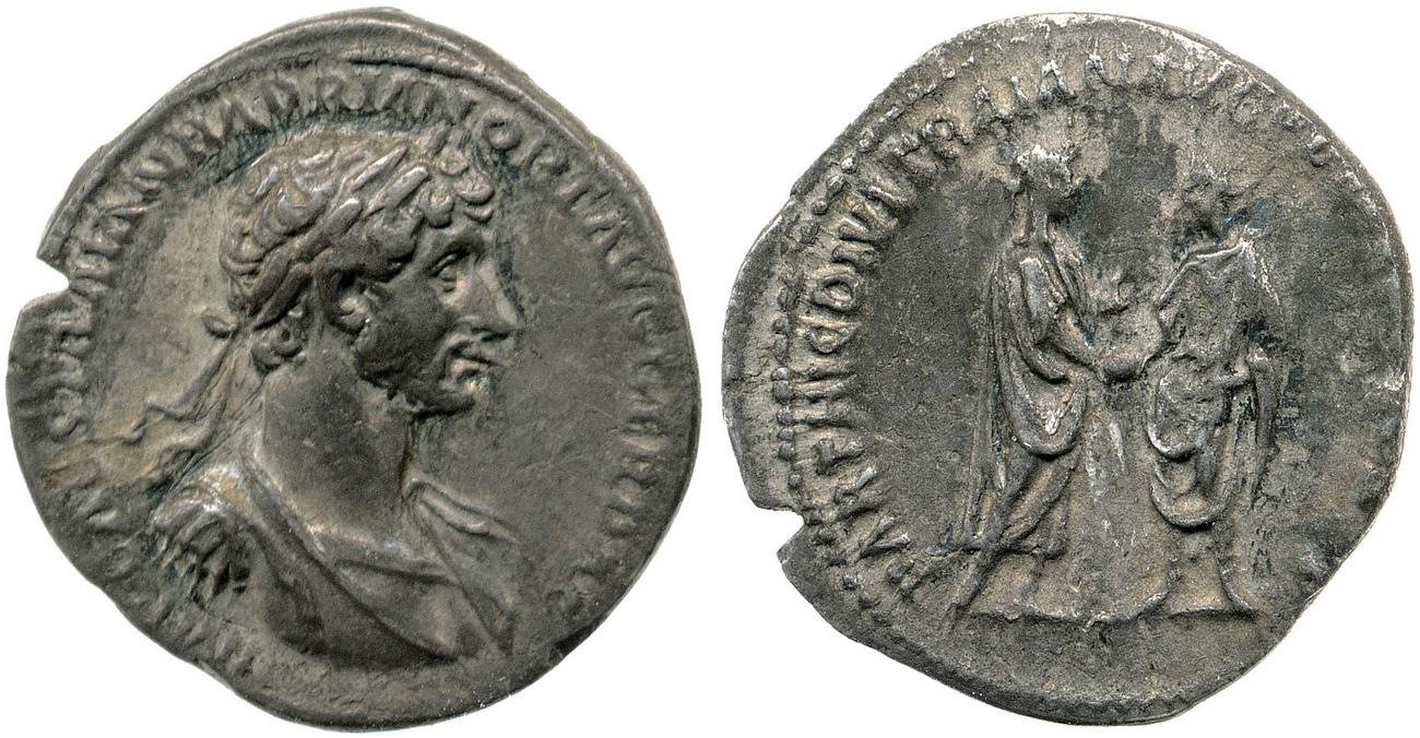 RIC II, Part 3 (second edition) Hadrian 5, аверс, bm