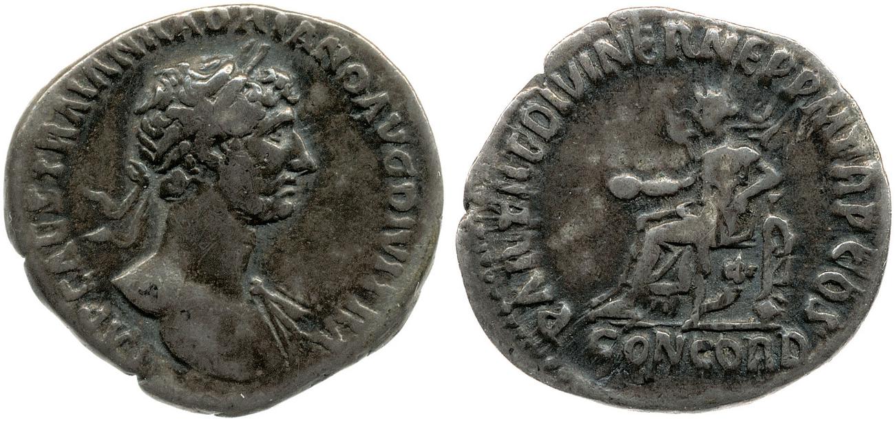 аверс RIC II, Part 3 (second edition) Hadrian 53