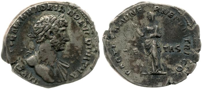 реверс RIC II, Part 3 (second edition) Hadrian 67