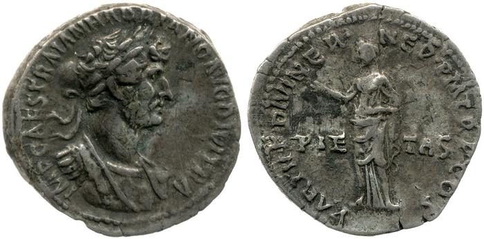RIC II, Part 3 (second edition) Hadrian 68, реверс, bm