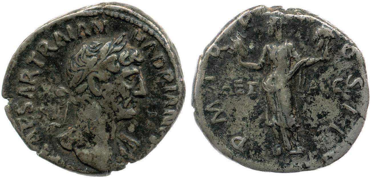 RIC II, Part 3 (second edition) Hadrian 130, аверс, bm