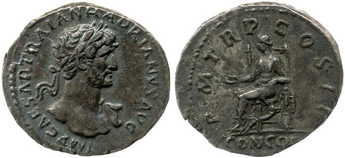 RIC II, Part 3 (second edition) Hadrian 108, реверс, bm