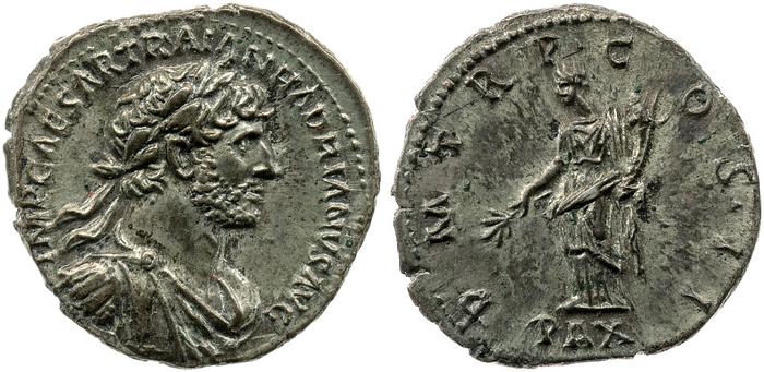 реверс RIC II, Part 3 (second edition) Hadrian 126