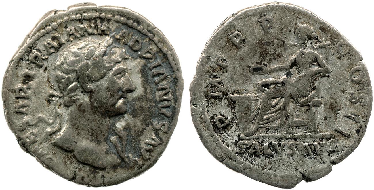 аверс RIC II, Part 3 (second edition) Hadrian 138