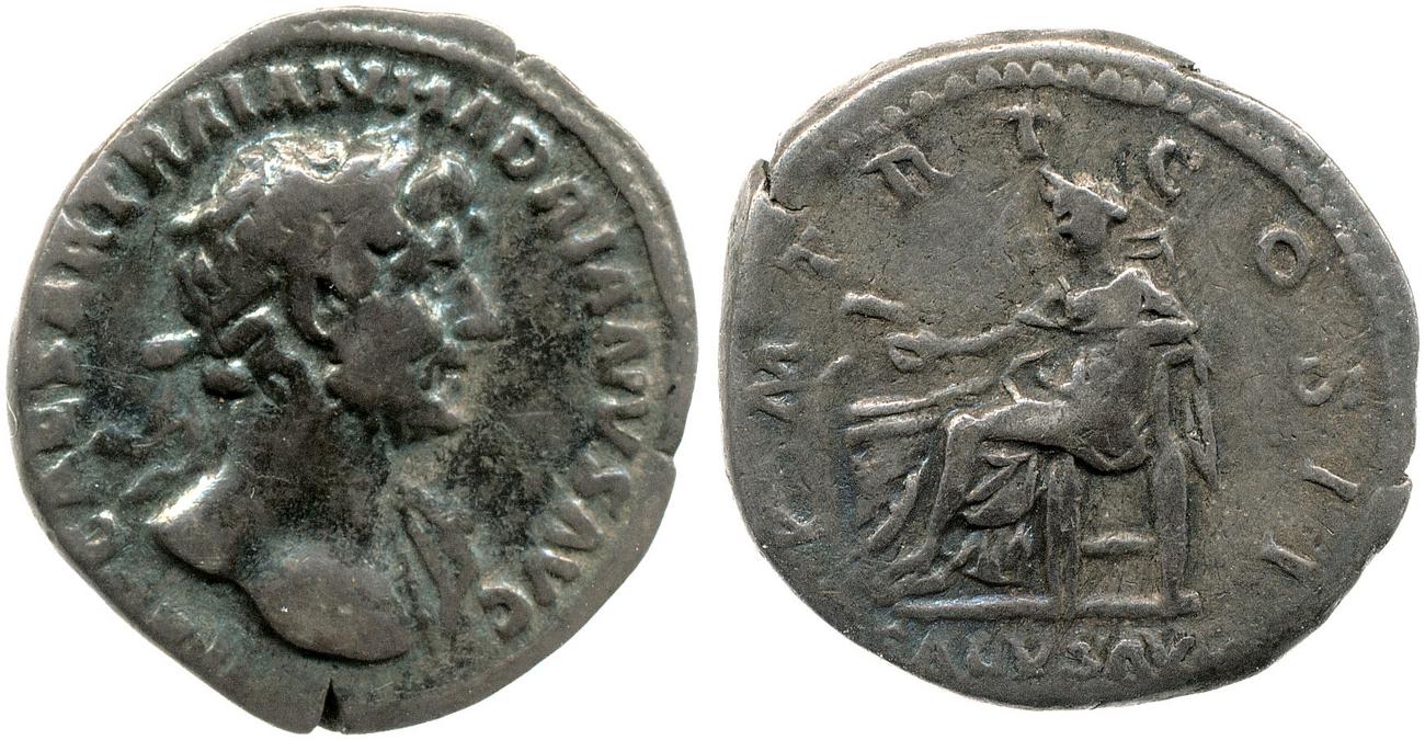 RIC II, Part 3 (second edition) Hadrian 138, аверс, bm