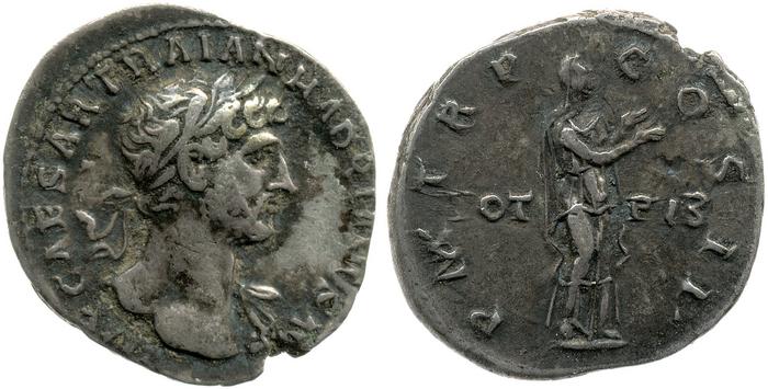 реверс RIC II, Part 3 (second edition) Hadrian 140