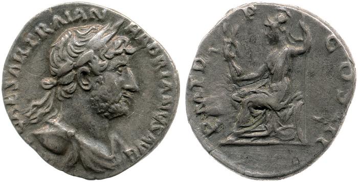 RIC II, Part 3 (second edition) Hadrian 544, реверс, bm