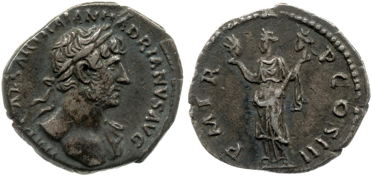 аверс RIC II, Part 3 (second edition) Hadrian 215