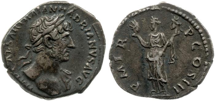 реверс RIC II, Part 3 (second edition) Hadrian 215