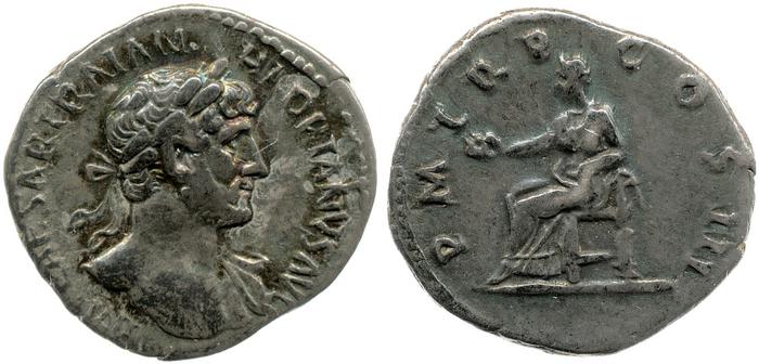 RIC II, Part 3 (second edition) Hadrian 218, реверс, bm