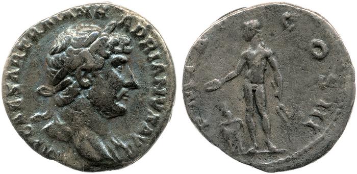 RIC II, Part 3 (second edition) Hadrian 355, реверс, bm