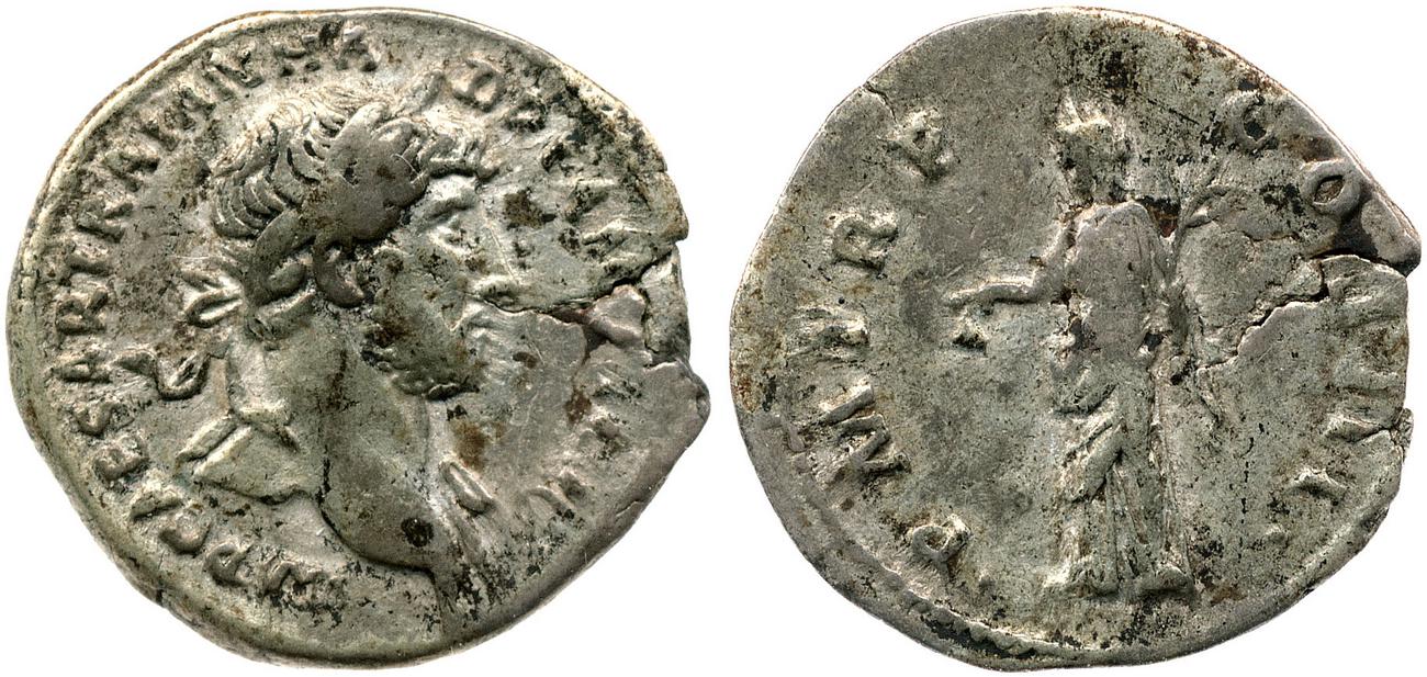 аверс RIC II, Part 3 (second edition) Hadrian 325